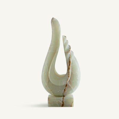 White Onyx Sculptures