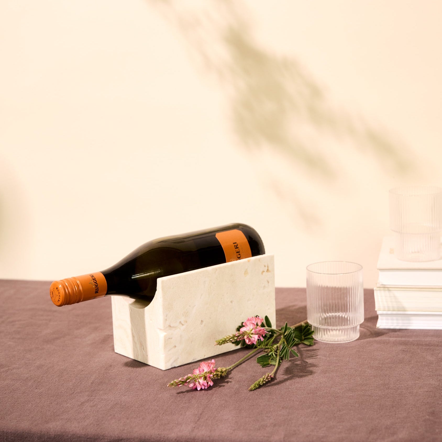 Travertine Bottle Holders