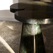 Verdant Eclipse Side Table