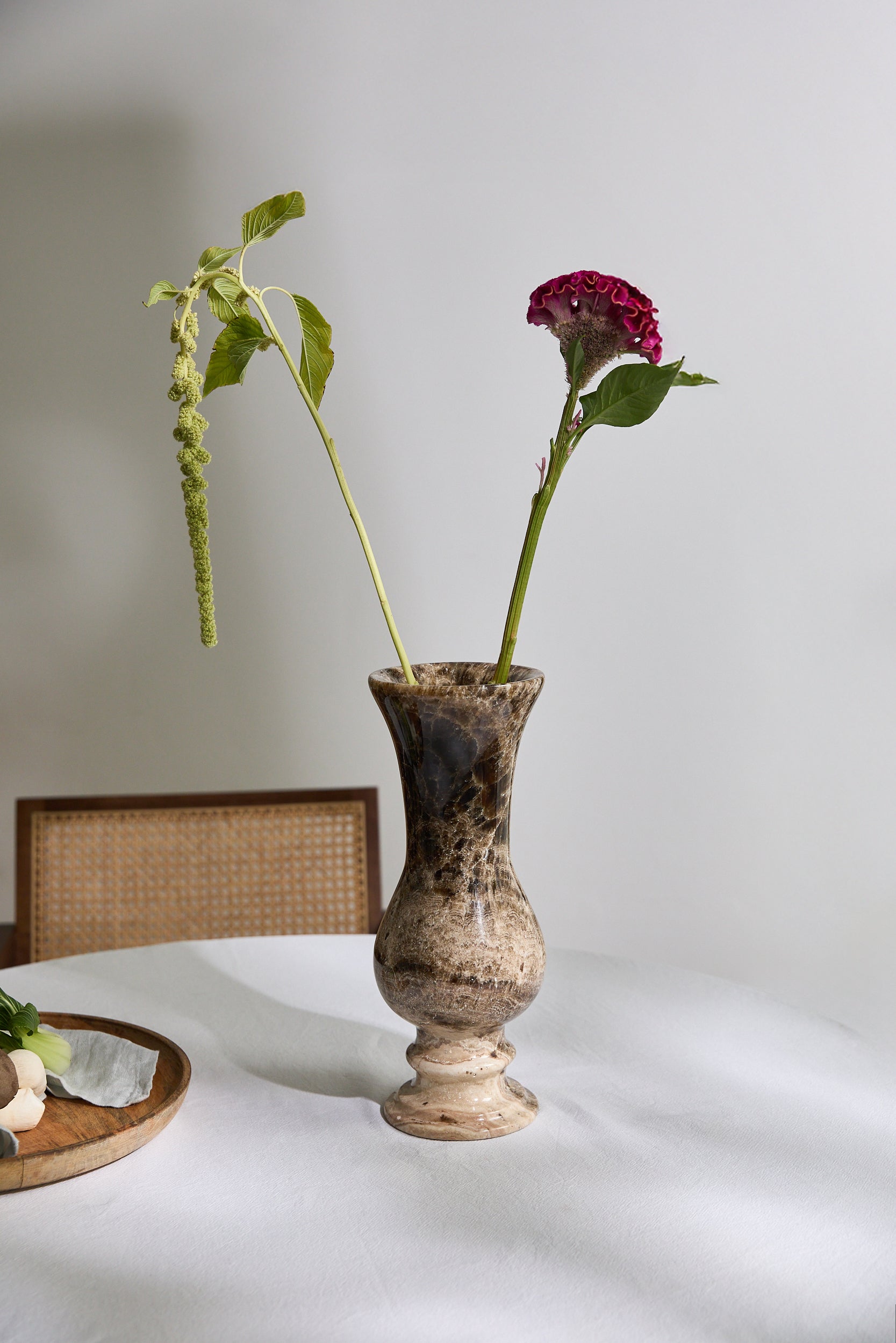 Sepia Onyx Vase