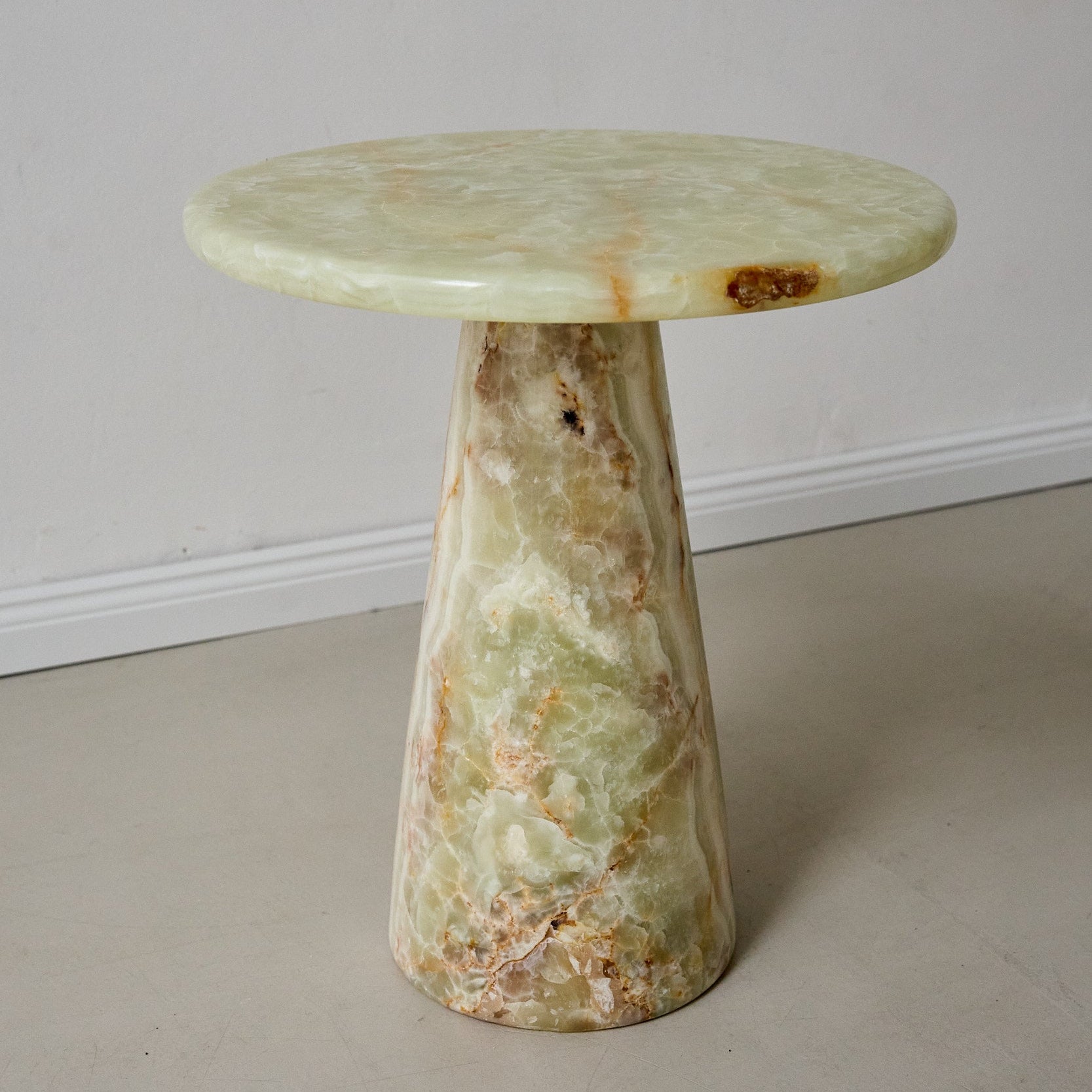 Solano Onyx Side Table