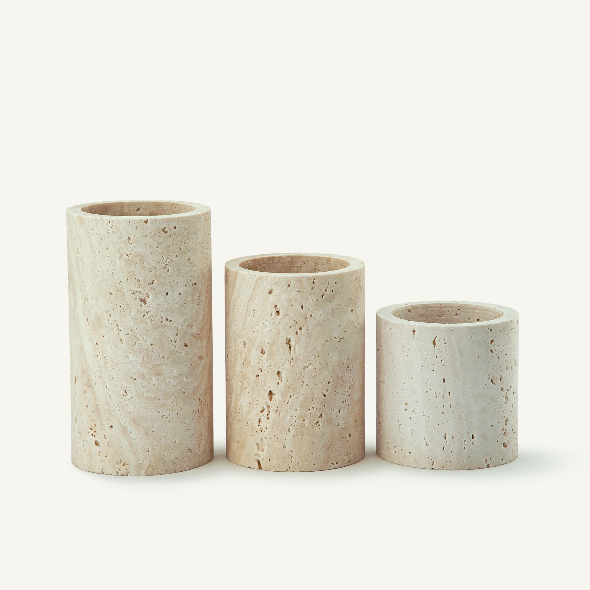 Cylindrid Set Beige
