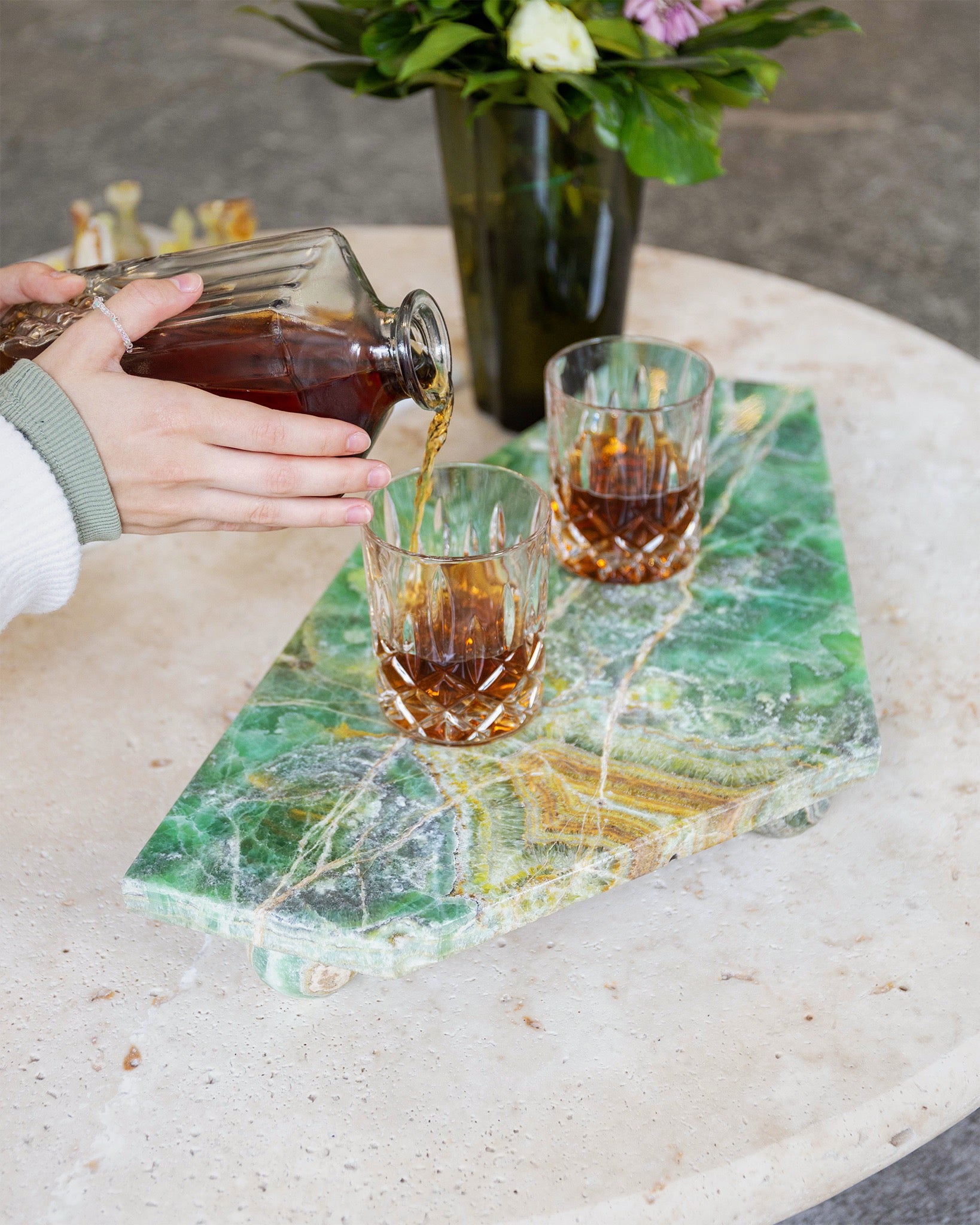 Hermitage Onyx Tray