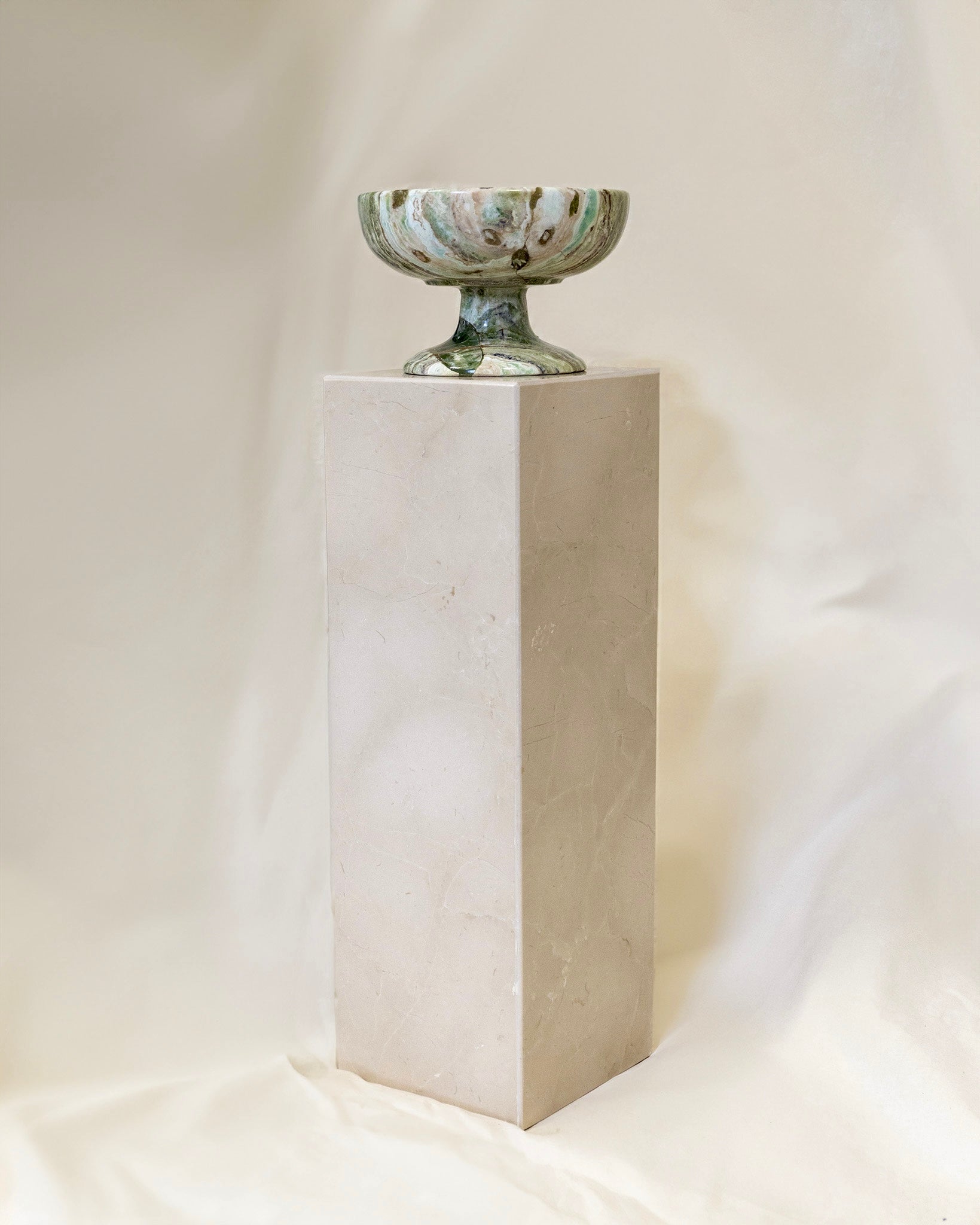 Heliconian Marble Pedestal