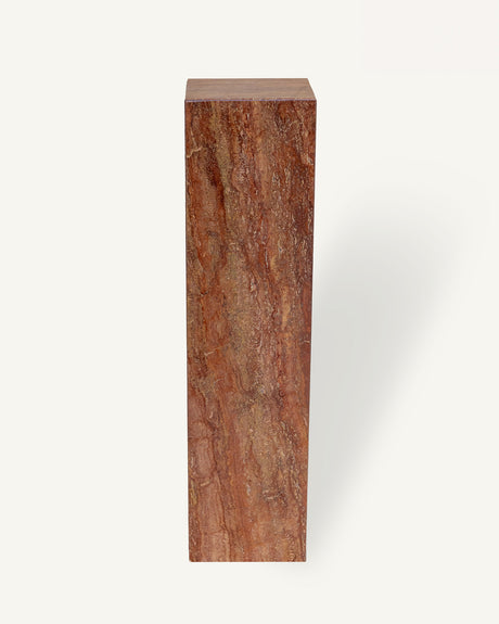 Aurelius Travertine pedestal