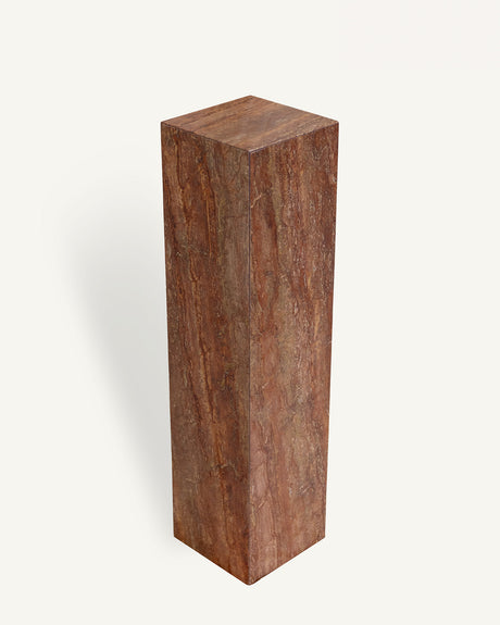 Aurelius Travertine pedestal