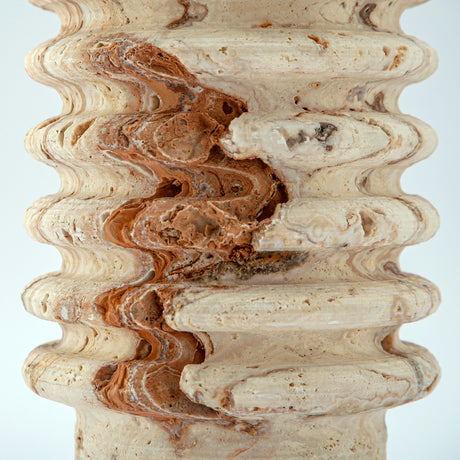 Crystallara Travertine Vase