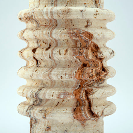 Crystallara Travertine Vase