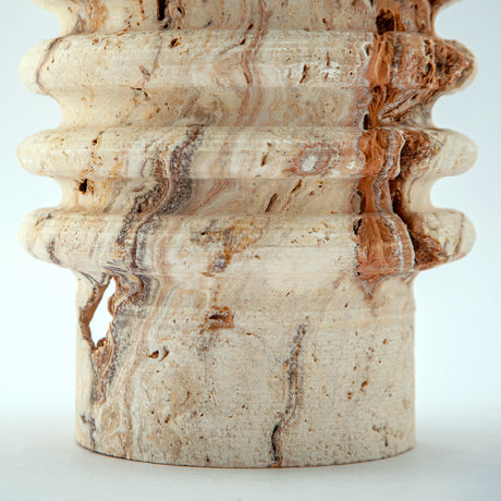 Crystallara Travertine Vase