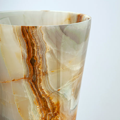 Aurevia Onyx Vase