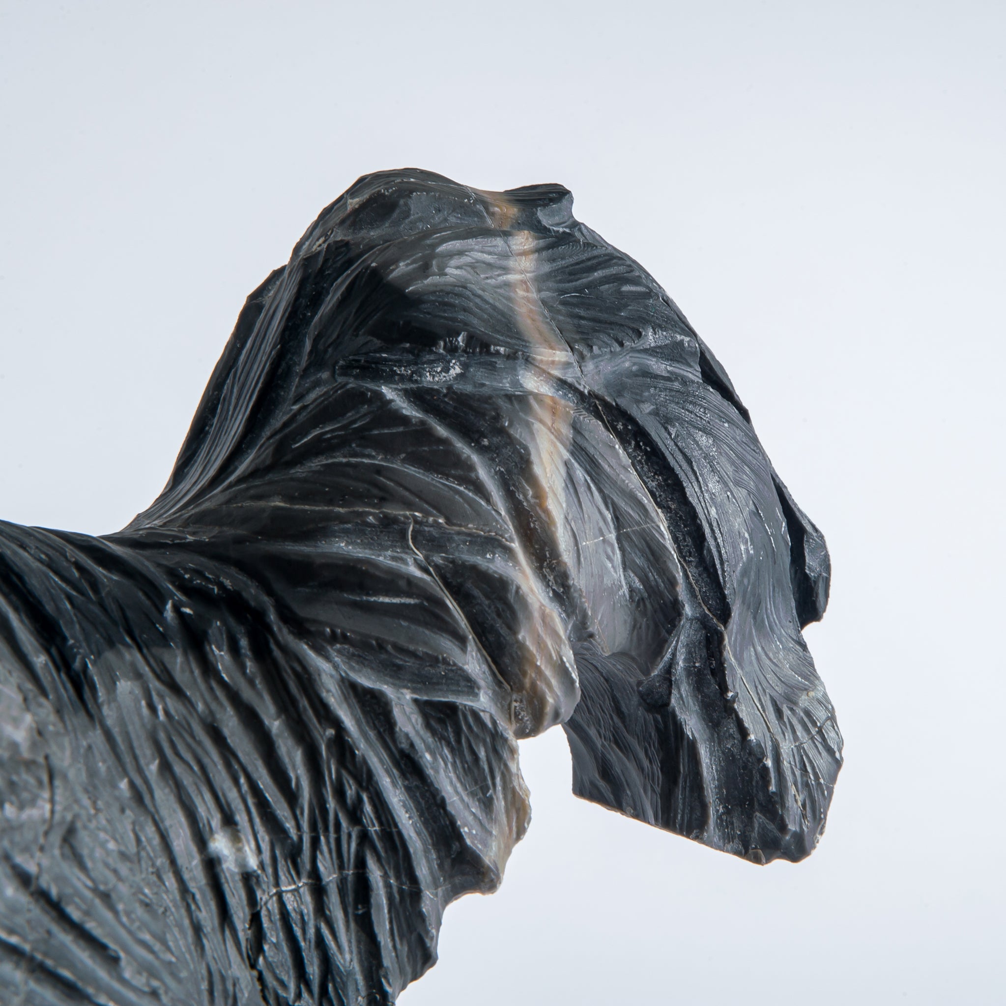 Gallus Nero Skulptur