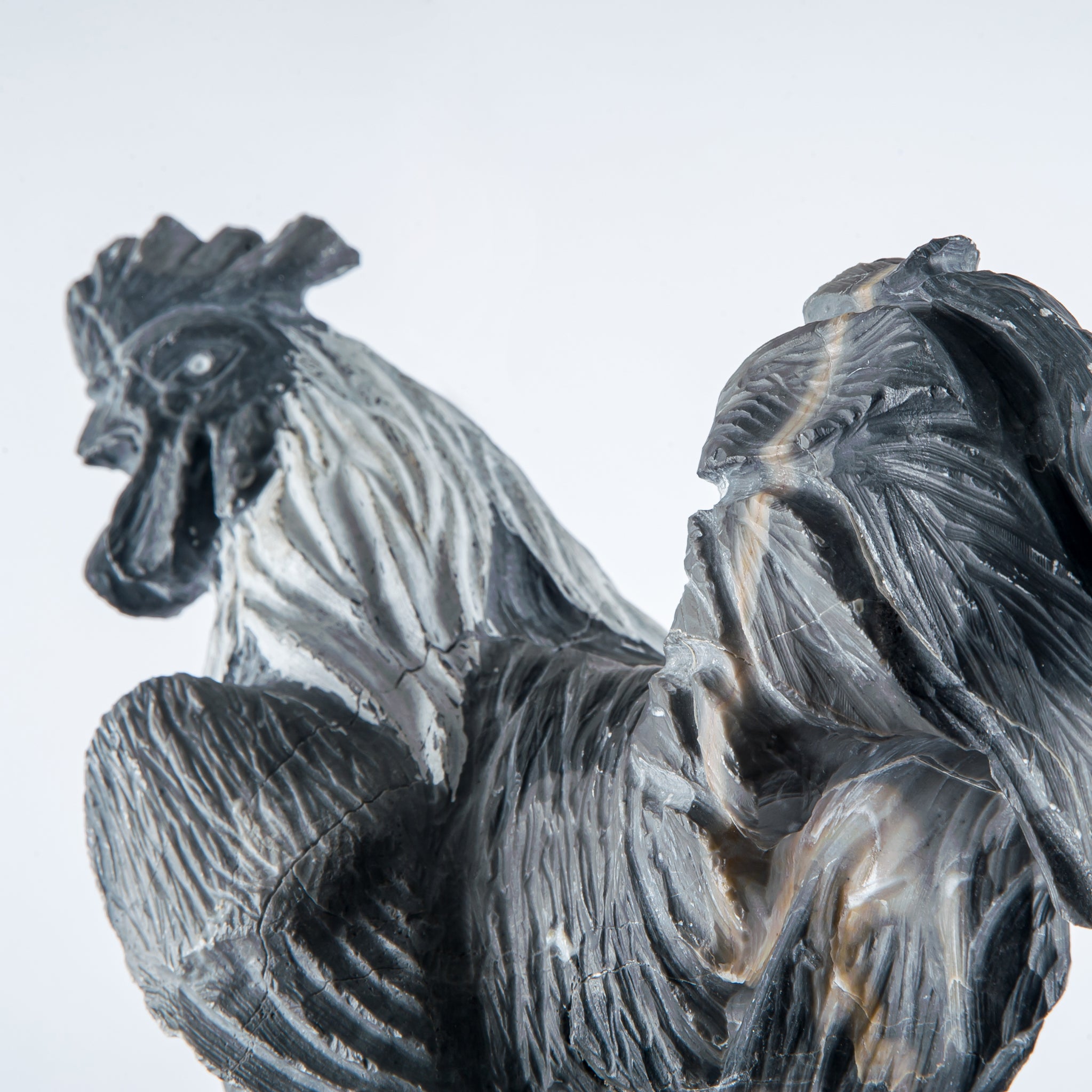 Gallus Nero Skulptur