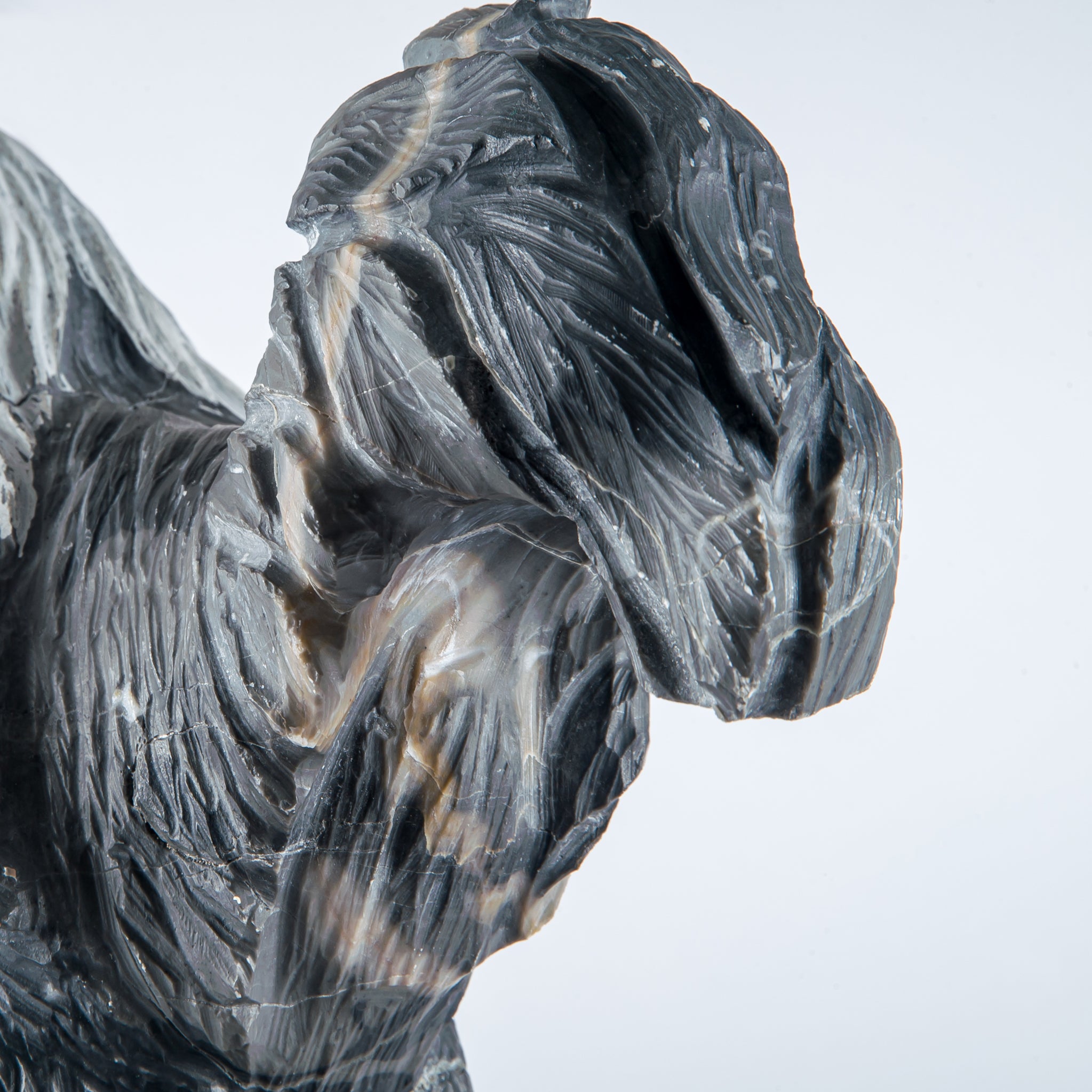 Gallus Nero Skulptur