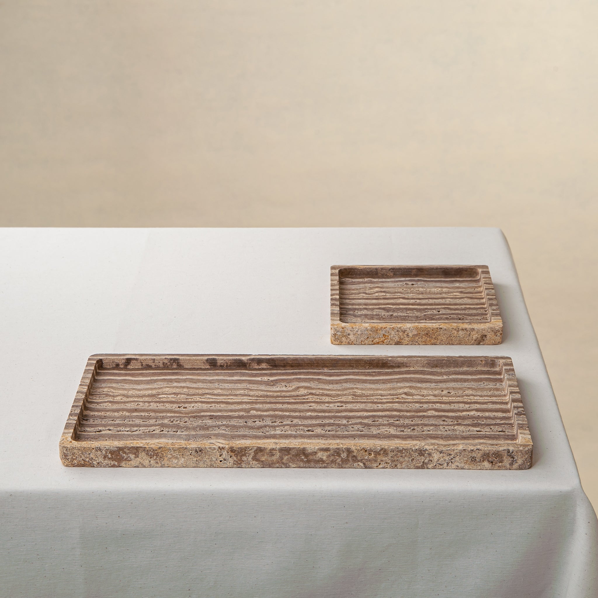 Trave Due Tablett Set