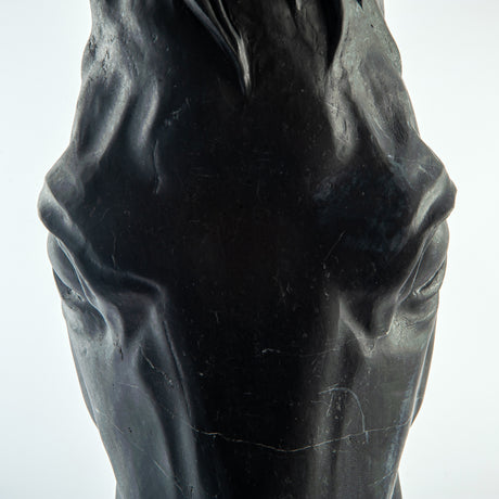 Noir Equus Bust Sculpture