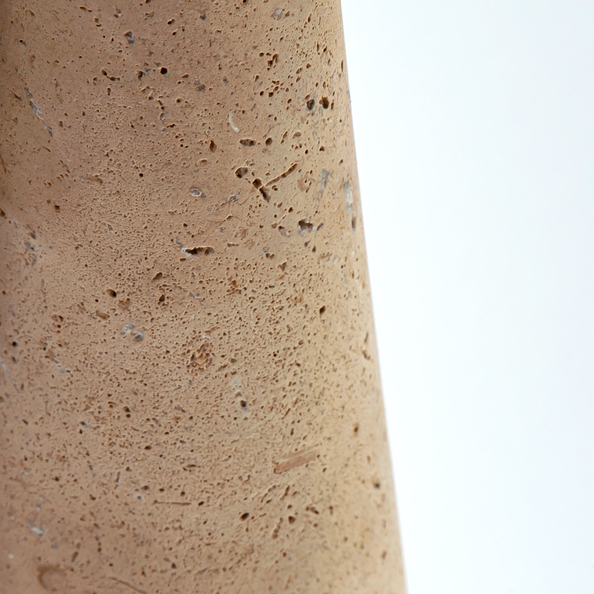 Terracotta Cone Vase 