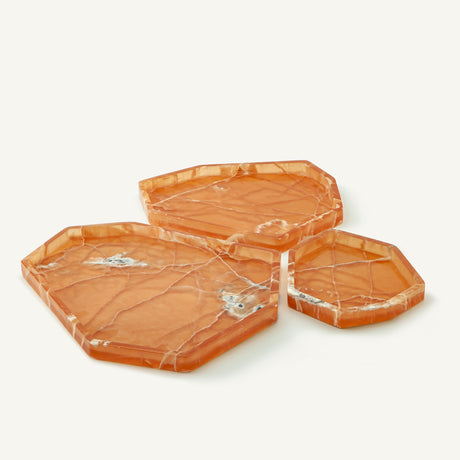 Soleya Onyx Tray Set