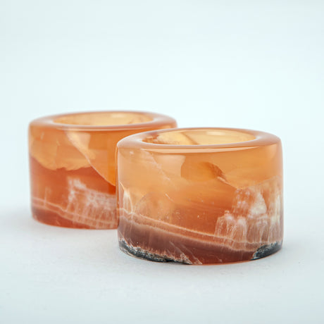 Magnolias Candle Holder Duo