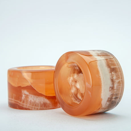 Magnolias Candle Holder Duo