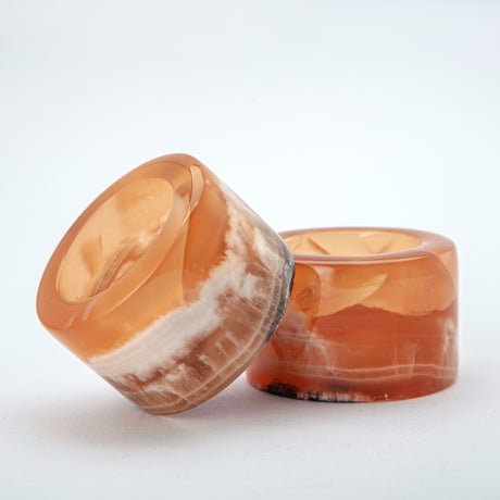Magnolias Candle Holder Duo
