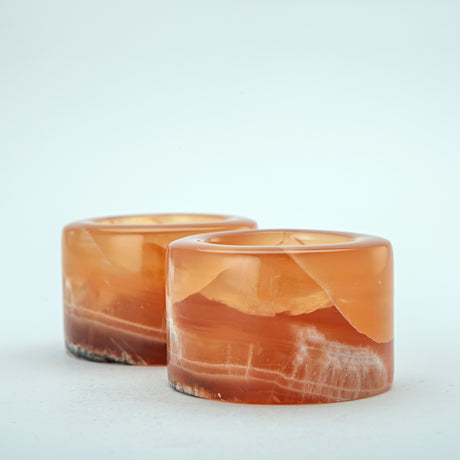 Magnolias Candle Holder Duo