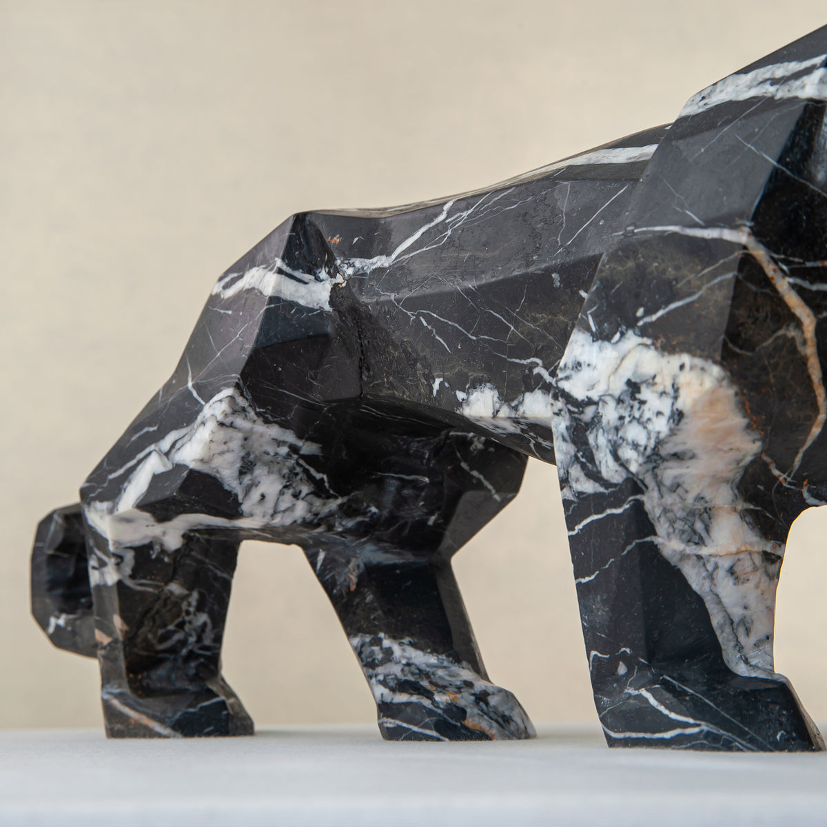 Vertex Panther Sculpture