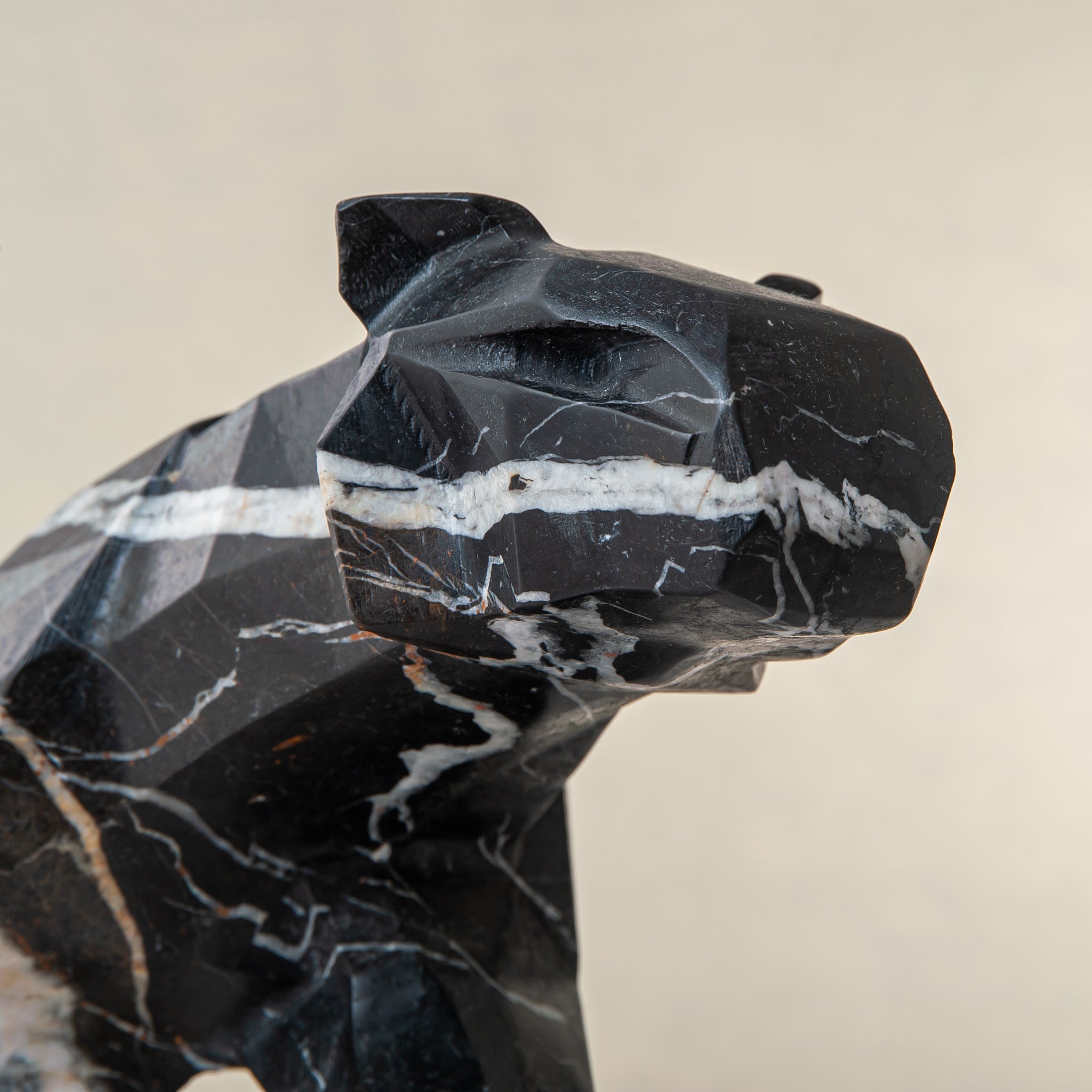 Vertex Panther Sculpture