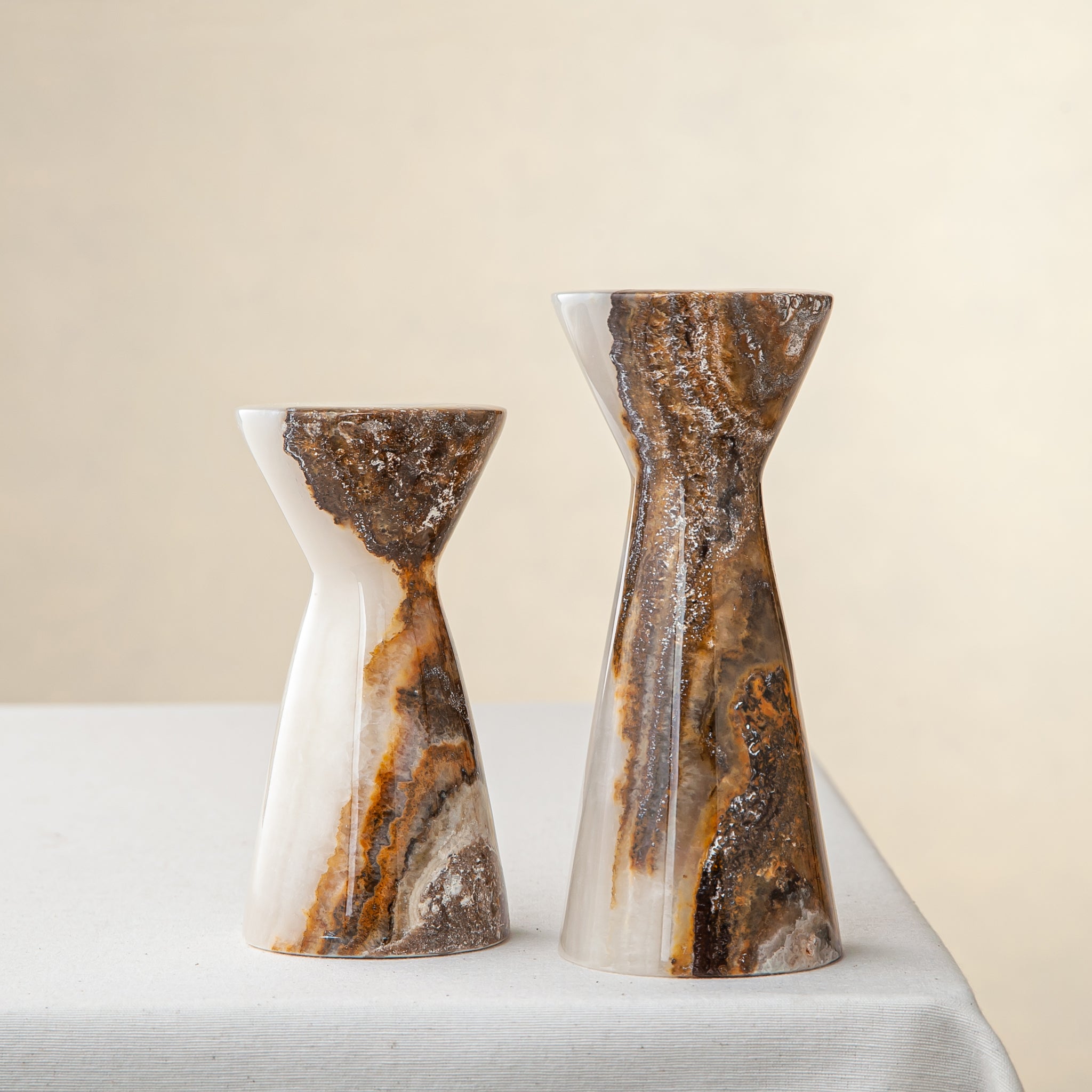 Koraza Candle Holder (Set Of Two)