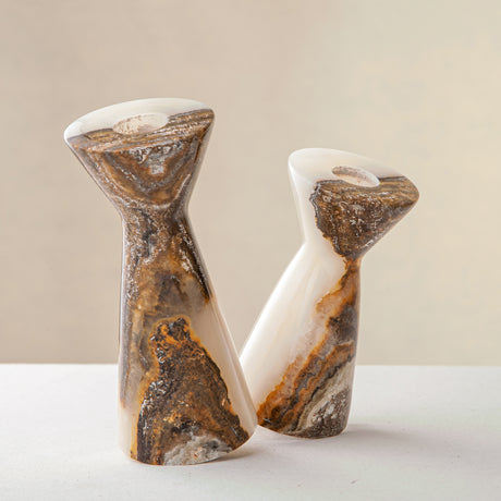 Koraza Candle Holder (Set Of Two)
