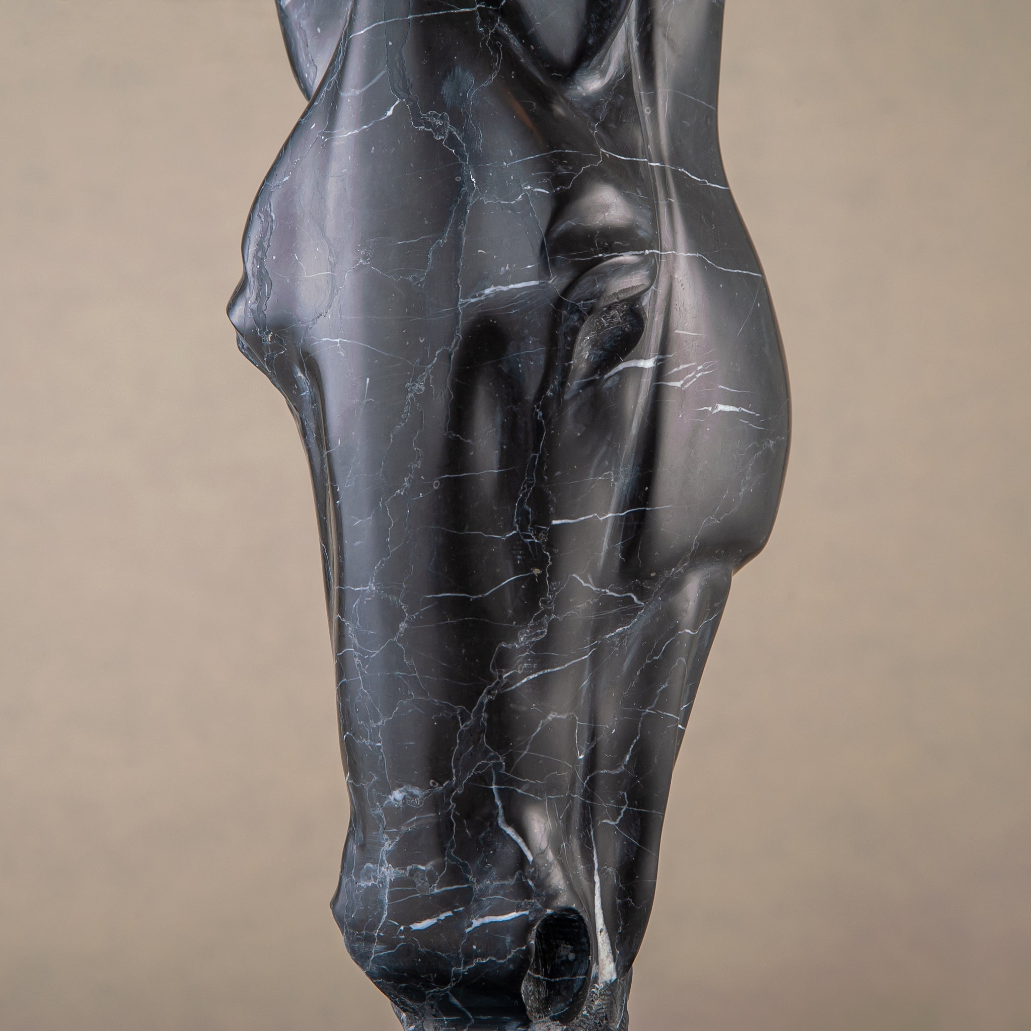Noir Equus Bust Sculpture