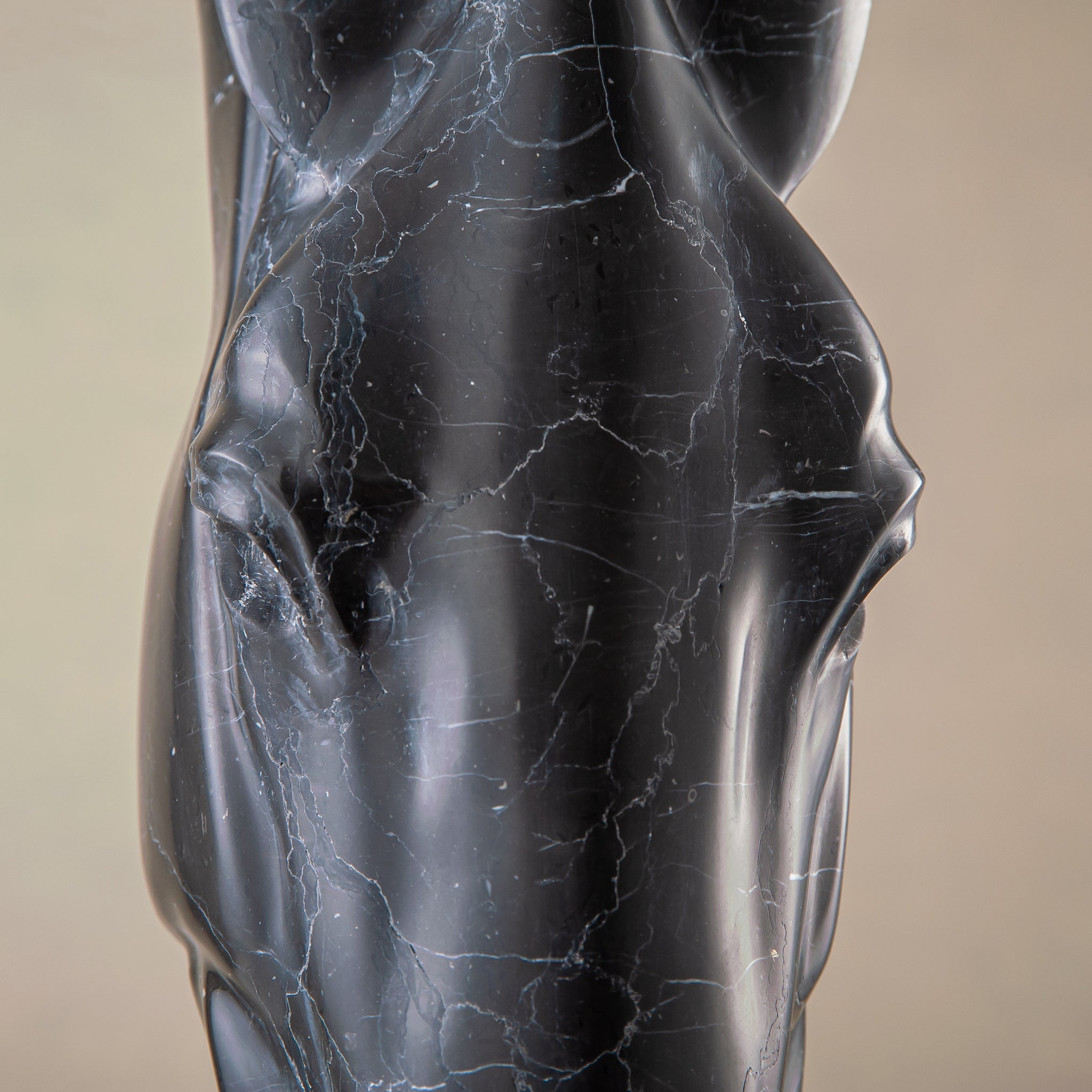 Noir Equus Bust Sculpture