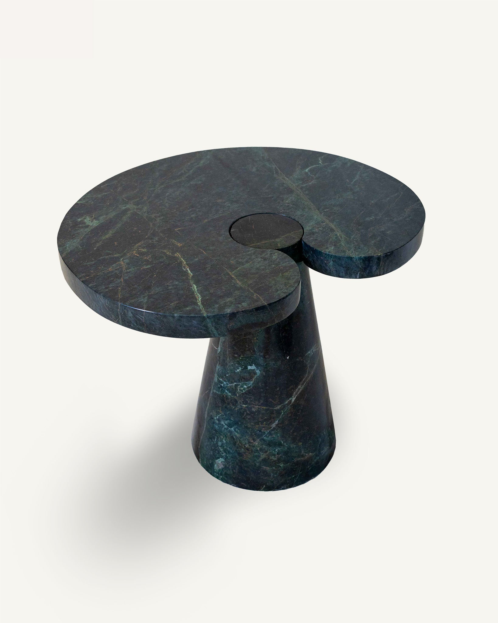 Verdant Eclipse Side Table