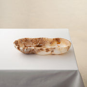 one of a kind beige onyx bowl existing only once by Uniiqo Studio for elegant homes