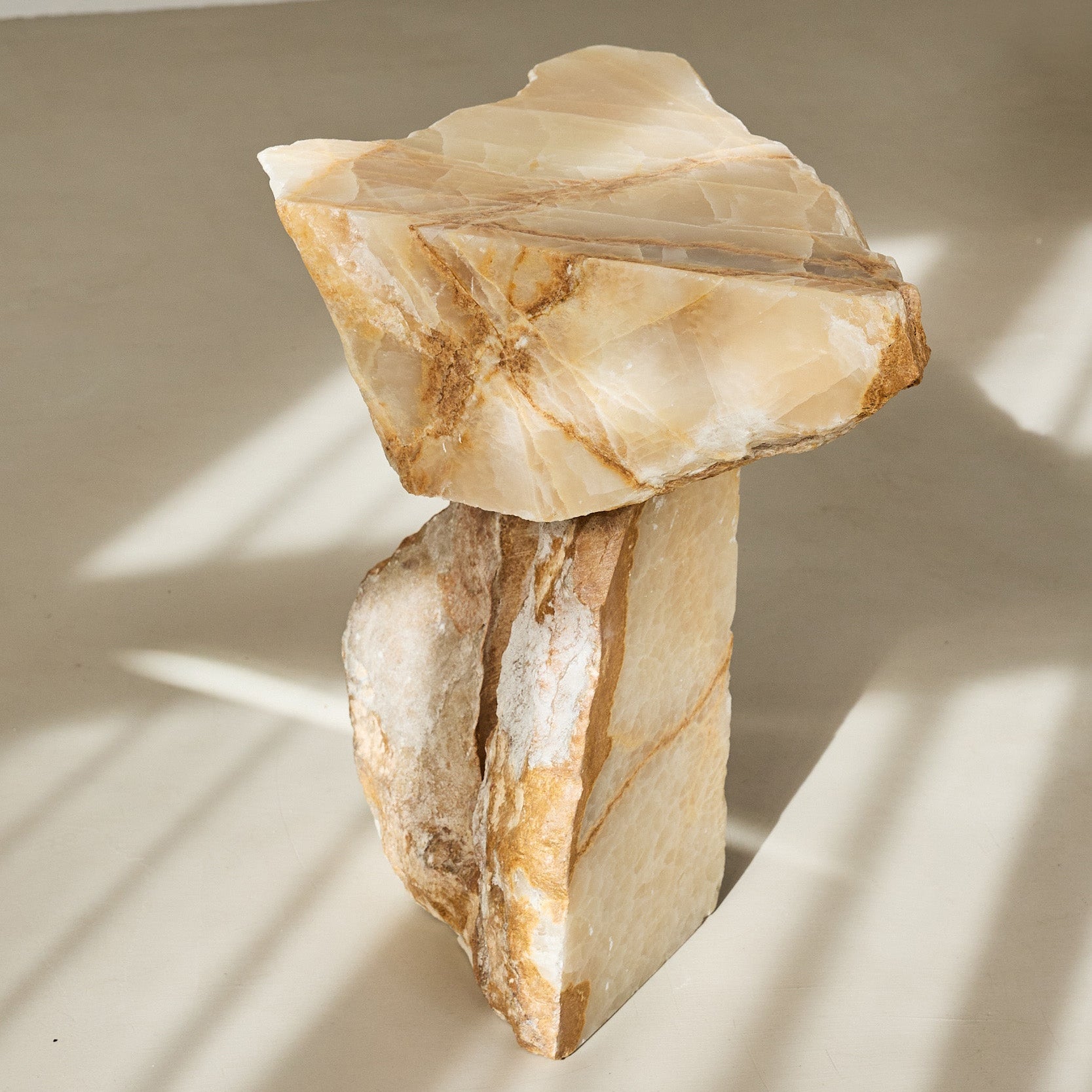 one of a kind collectible onyx side table decor piece for luxurious and elegant homes