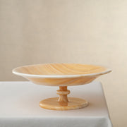 unique natural onyx bowl with warm flowing layers and luminous surface centerpiece
